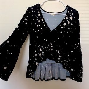 Altar’d State long sleeve romper star set